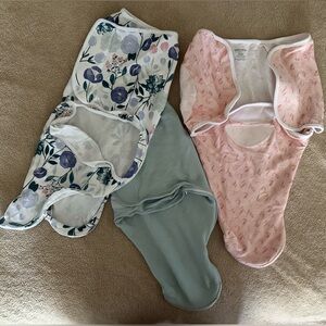 aden + anais Girls Swaddle Set